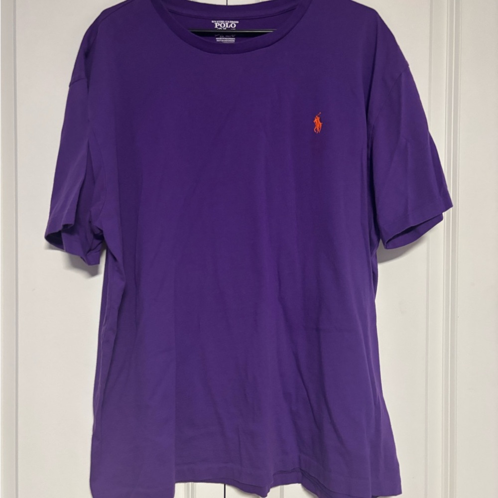 Polo by Ralph Lauren Vibrant Purple Short Sleeve Tee